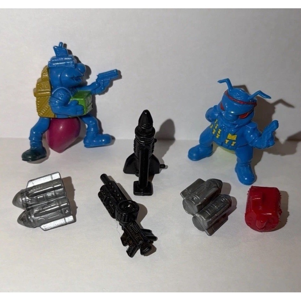 Hasbro Army Ants Blue‎ General Mc Anther Sneaky Blowtorch Mortar Accessories